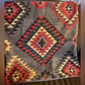 Southwest Navajo style pillow cover 30 x 30 western decor